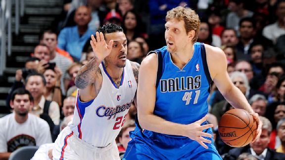 Dirk Nowitzki, Matt Barnes