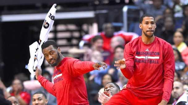 John Wall and Garrett Temple