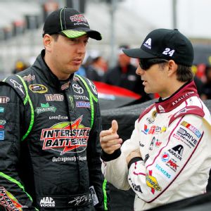 Kyle Busch, Jeff Gordon