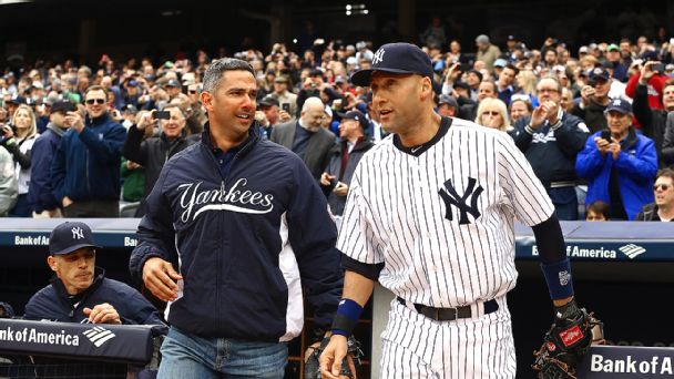 Jorge Posada and Derek Jeter