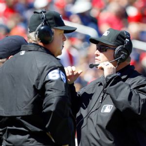 Jim Joyce and Marvin Hudson