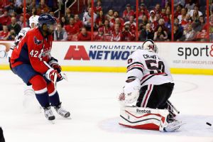 Joel Ward, Corey Crawford