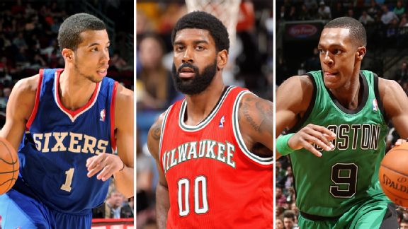 Michael Carter-Williams, O.J. Mayo, Rajon Rondo