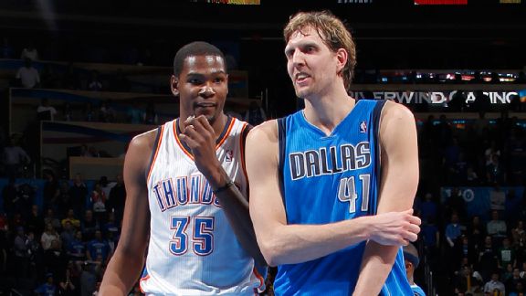 Kevin Durant, Dirk Nowitzki