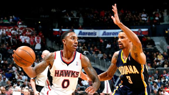 Jeff Teague and George Hill