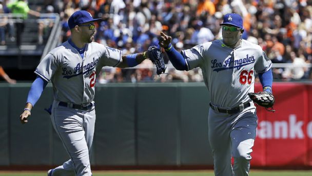 Matt Kemp, Yasiel Puig