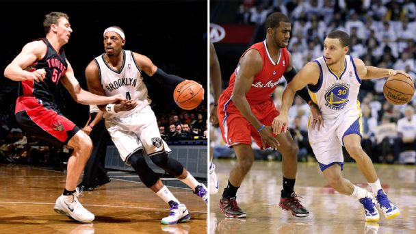 Stephen Curry, Chris Paul, Paul Pierce