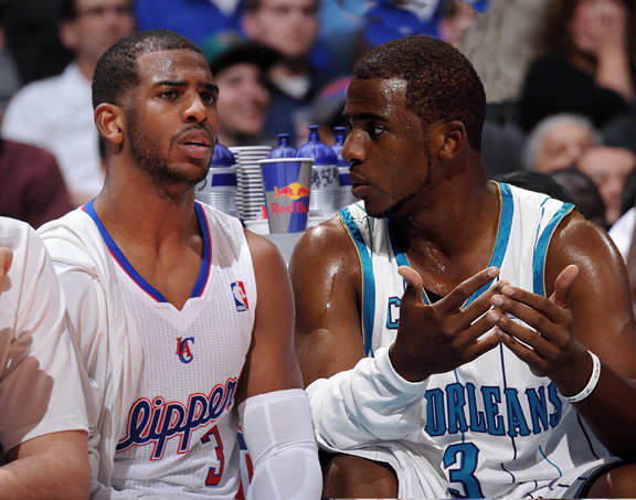 Chris Paul of the Los Angeles Clippers, then and now