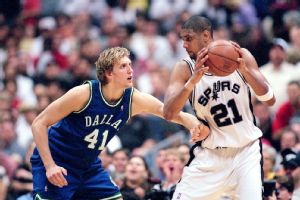 Dirk Nowitzki, Tim Duncan