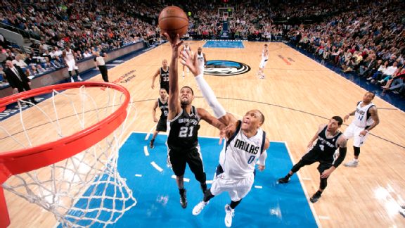 Shawn Marion and Tim Duncan