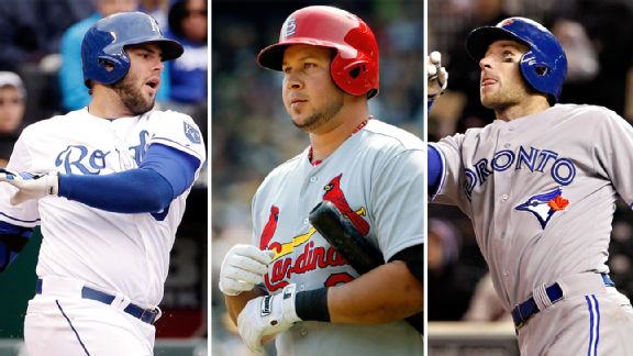 Moustakas, Peralta, Lawrie