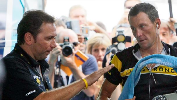 Johan Bruyneel and Lance Armstrong