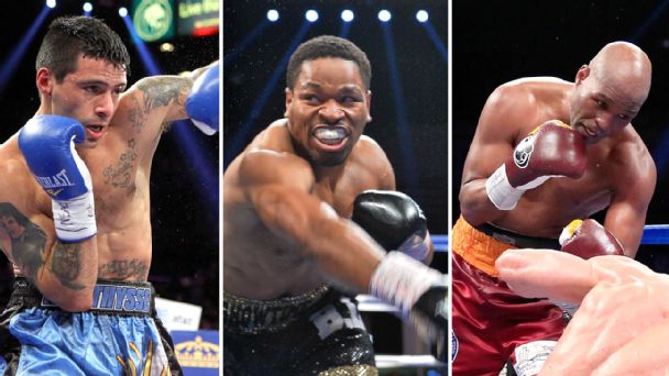 Lucas Matthysse, Shawn Porter and Bernard Hopkins