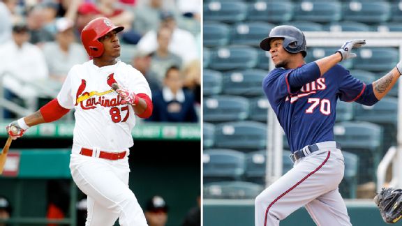 Oscar Taveras and Byron Buxton