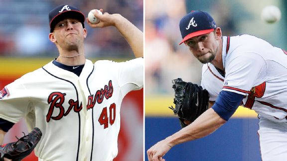 Alex Wood and Mike Minor
