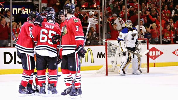 Blackhawks Celebration