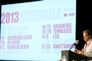 Alabama schedule