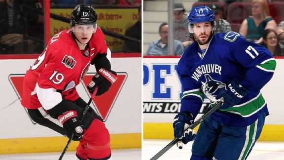 Ryan Kesler, Jason Spezza
