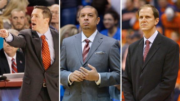 Mike White, Jeff Capel and Mike Hopkins