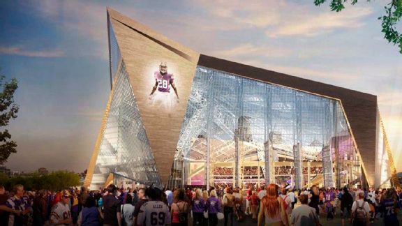Vikings Stadium rendering