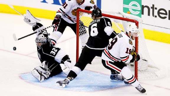 Jonathan Quick, Marian Hossa