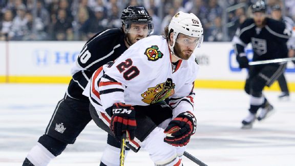 Brandon Saad, Mike Richards
