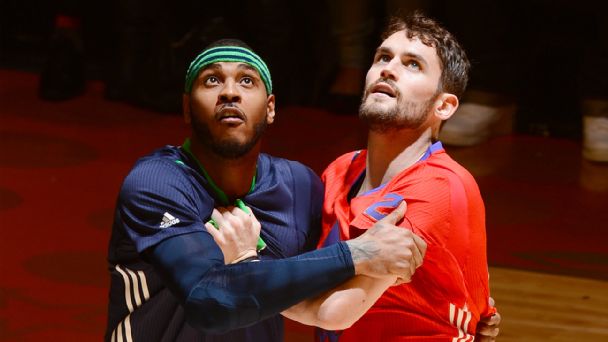 Carmelo Anthony, Kevin Love
