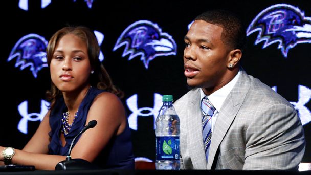 Janay Rice and Ray Rice