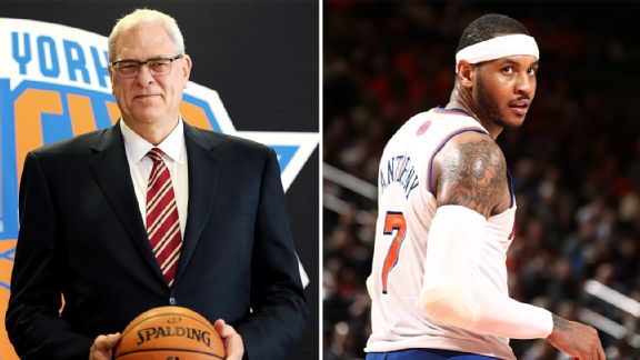 Phil Jackson Carmelo Anthony
