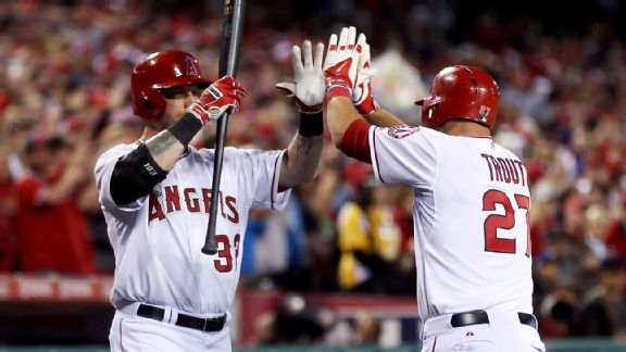 Mike Trout, Josh Hamilton