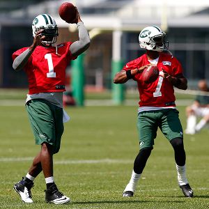 Michael Vick and Geno Smith
