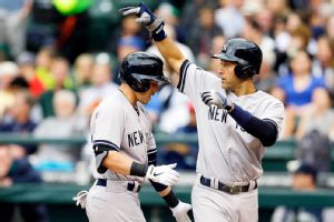 Jacoby Ellsbury, Derek Jeter