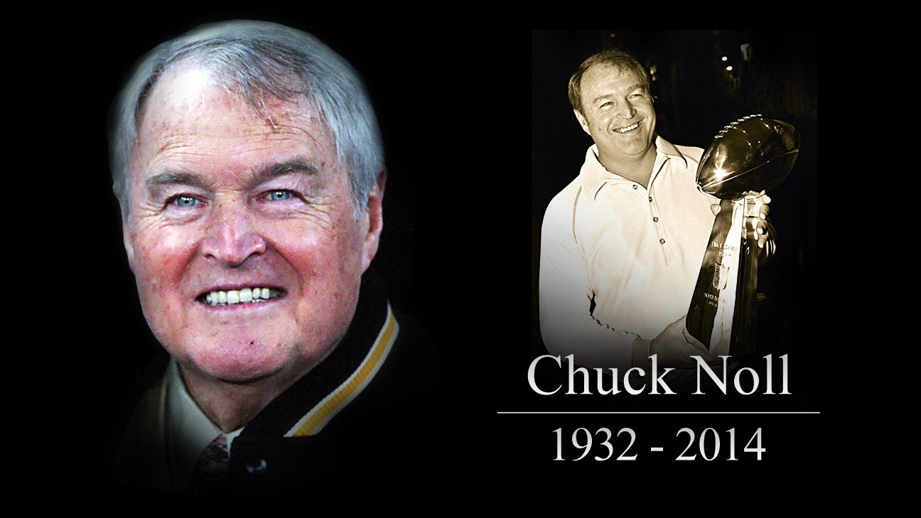 Pittsburgh Steelers to honor Chuck Noll with patch on jerseys - ESPN