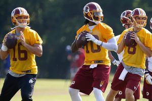 Colt McCoy, Robert Griffin III, Kirk Cousins