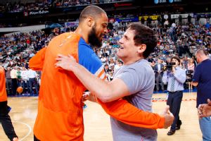 Tyson Chandler and Mark Cuban