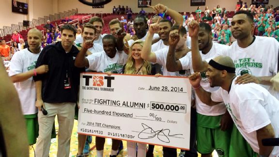 The Basketball Tournament winners