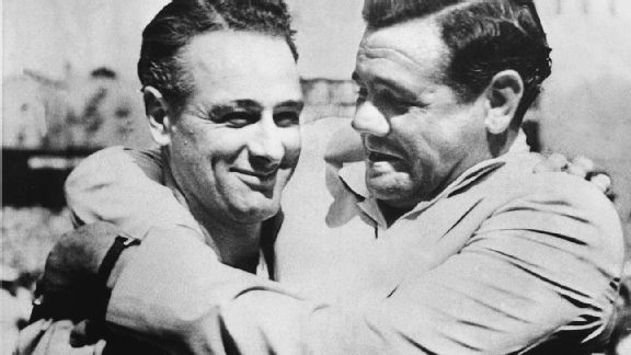 Lou Gehrig and Babe Ruth