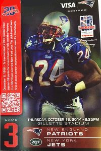 Patriots ticket