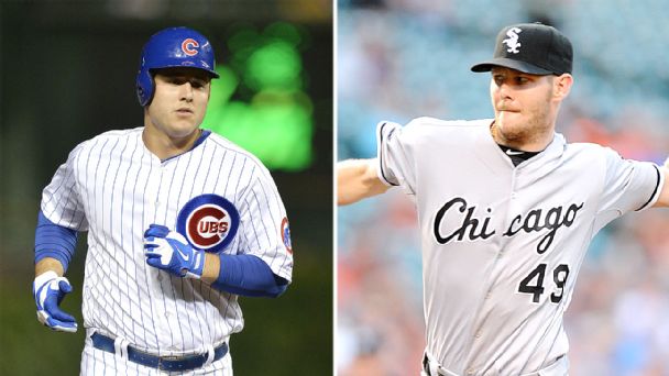 Anthony Rizzo and Chris Sale