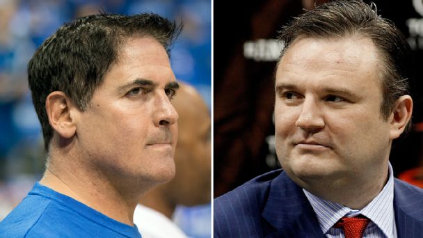 Mark Cuban and Daryl Morey