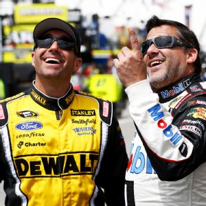 Marcos Ambrose, Tony Stewart