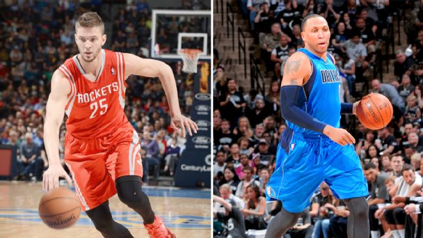 Chandler Parsons and Shawn Marion