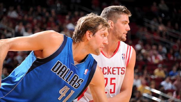 Dirk Nowitzki, Chandler Parsons