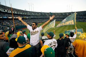 Oakland Athletics fans