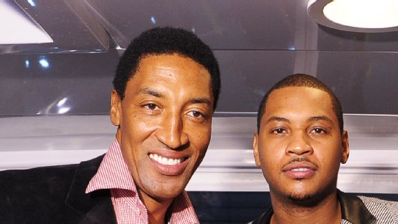 Scottie Pippen, Carmelo Anthony