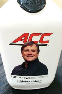 Tom Jurich bottle