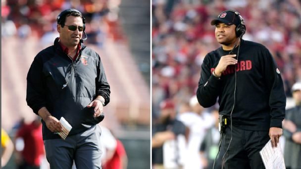 Steve Sarkisian, David Shaw