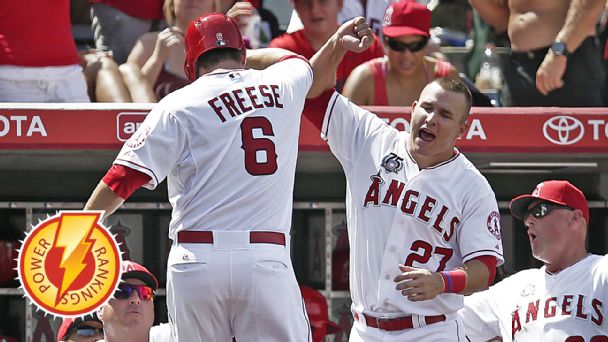 David Freese and Mike Trout