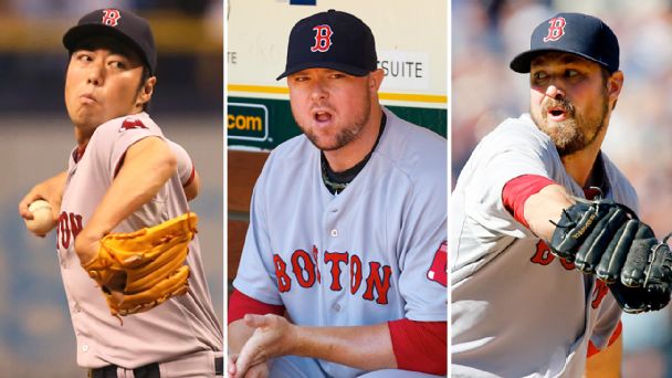 Koji Uehara, Jon Lester & Andrew Miller