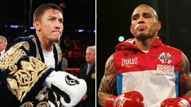 Gennady Golovkin and Miguel Cotto
